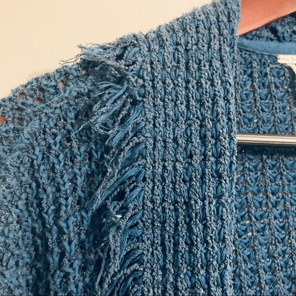 Knit Flyaway Free People Sweater - Picture 4 of 8